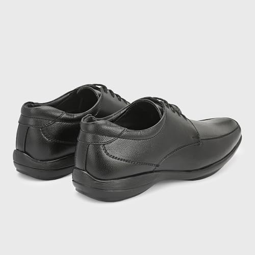 Image of Centrino Formal Shoes for Men | Lightweight Comfortable Office Shoes for Man Stylish | Cushioned Insole Lace-Up Shoes for Men | Durable TPR Sole | Trendy Classic Design Footwear for Men (8116)
