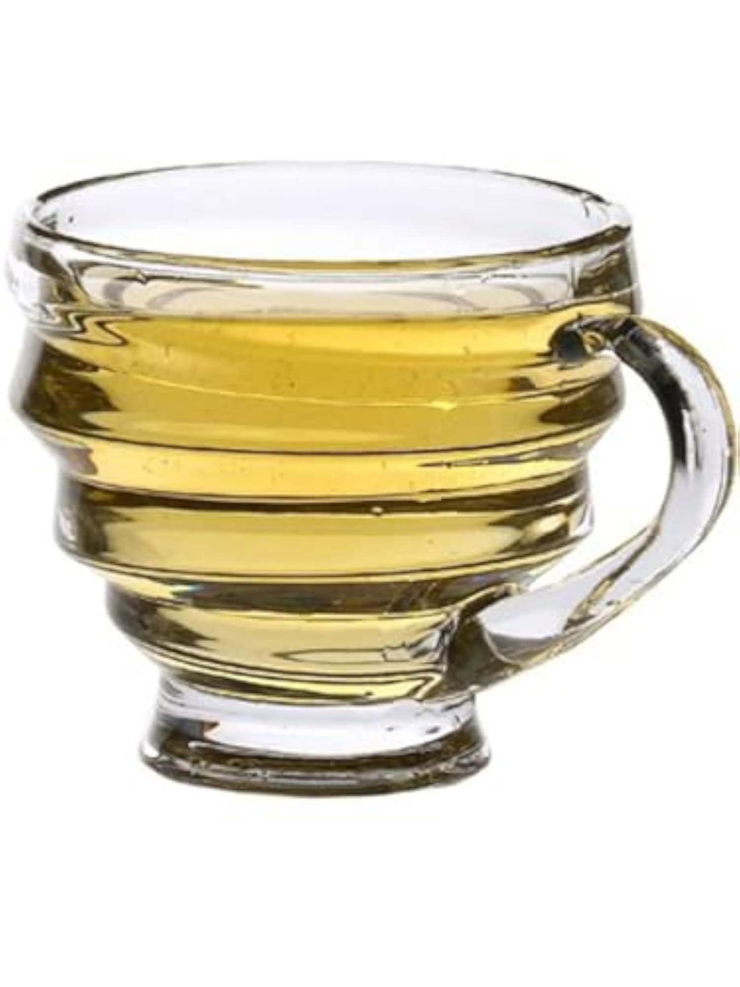 Clear Glass Coffee & Tea Cup Set, 6 Pieces, 150 Ml