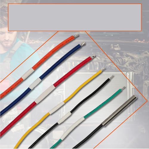 Interruttore Digitale Ventola del Radiatore, Temperatura Regolabile 12 Volt e 24 V Controller per Ventole Radiatore Digitali a Display, Kit Relè Ventola Elettrica Doppia per 0444