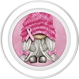 Zoom IMG-1 pink cancer support with gnome Zoom IMG-1 pink cancer support with gnome