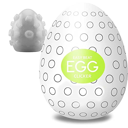 Ovo Mastubador Clicker Penis Egg Punheta Estimulo Sexshop Flexivel Sexo