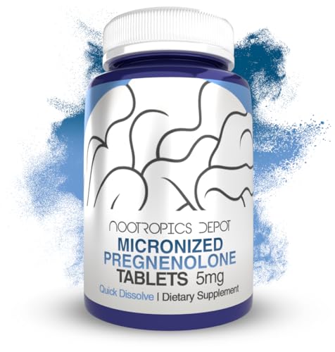 Nootropics Depot Pregnenolone Quick Dissolve Tablets