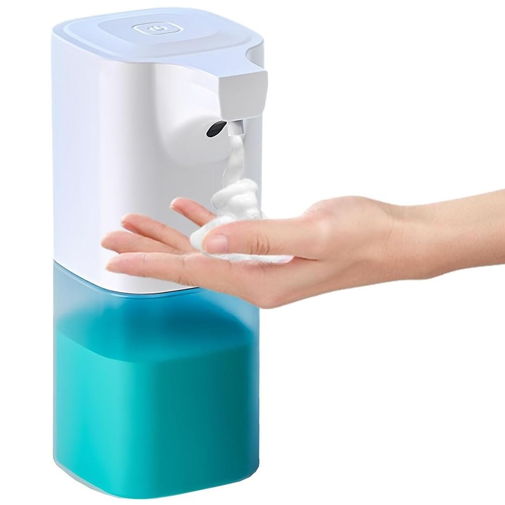 CTRLZS 350ml Automatic Foaming Soap Dispenser with Infrared Sensor Touchless Liquid Soap Dispenser 4 Gears for Bathroom