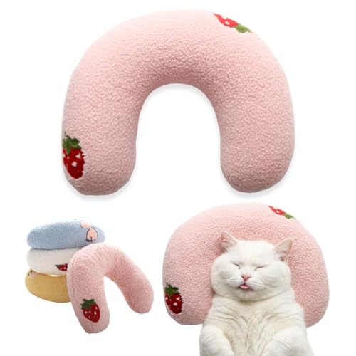 AdoPet U-Shaped Calming Pillow for Cats and Dogs - Super