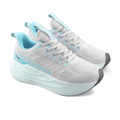 Image of ASIAN Aerofoam-01 Men's Running Shoes with Breathable Mesh Upper | Energy Return Sole, Lace-Up Fit & Lightweight Comfort