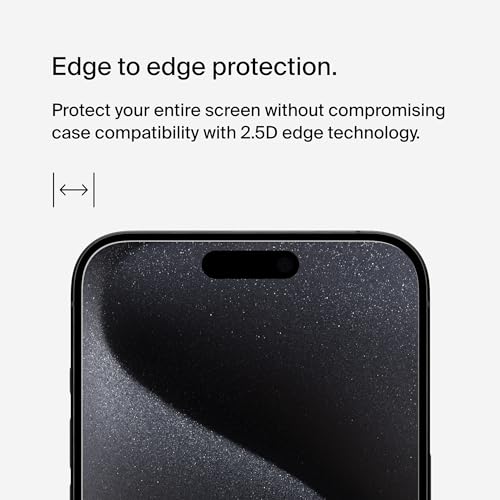 Belkin ScreenForce UltraGlass 2 pour iPhone 15 Pro - vue 8