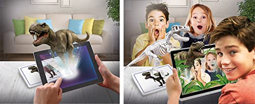 Clementoni Galileo Discovery – Ausgrabungs-Set T-Rex, Ausgraben von Dinosaurier-Fossilien mit Hammer & Meißel, für kleine Forscher, Spielzeug für Kinder ab 7 Jahren von Clementoni 69404