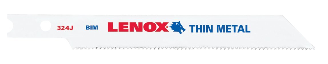 Lames de scie sauteuse en U Lenox Tools 20644F324J bi-métal 24 TPI pour métal mince