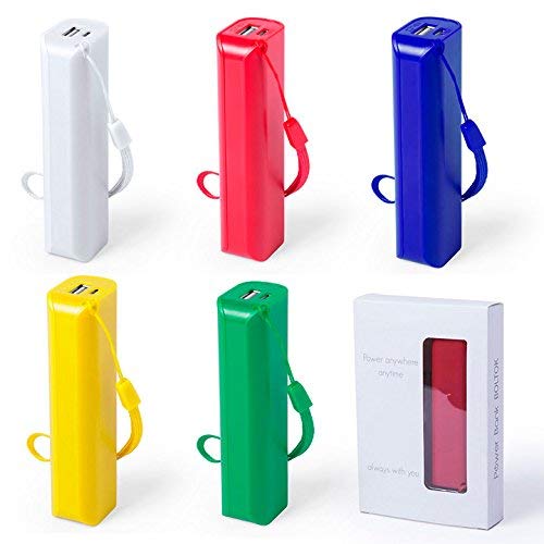 Lote de 40 Power Bank 1200 mAh - Power Bank Detalles de Bodas, Comuniones, Cumpleaños, Empresas, Baratos, Cumpleaños Niños