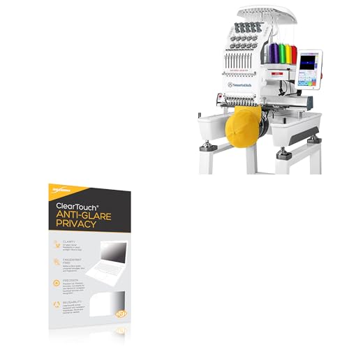 BoxWave Screen Protector Compatible with smartstitch S-1001 - ClearTouch Anti-Glare Privacy (2-Pack), Privacy Screen Protector Flexible Film Anti-Glare