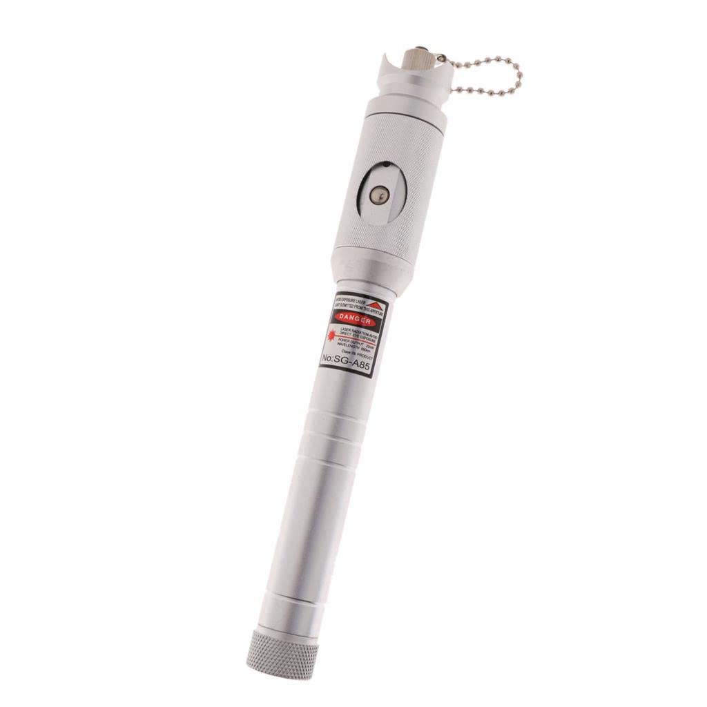 MYADDICTION 20MW Optical Cable Tester Visual Fault Defect Locator Red Light Pen Silver-image-42