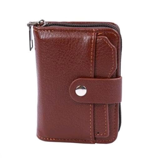 j b enterprise Wallets for Men Leather Original Purses for Men's and Women's RFID Wallet (Brown)-picture-10