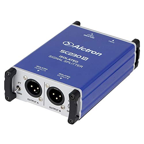 Sc230 N Professional di Box Micro Splitter Split A mâle Micro XLR d'entrée vers 2 sortie XLR