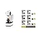 NESCAFÉ DOLCE GUSTO INFINISSIMA KP1701K Macchina per caffè espresso e altre bevande manuale White Krups + Capsule assortite di caffè intenso