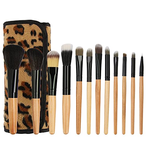 CLUB BOLLYWOOD 12Pcs Makeup Brushes Set With Storage Bag For Foundation Powder Blending Blush Concealers | Health & Beauty | Makeup | Makeup Tools & Accessories