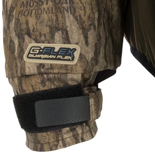 Drake Waterfowl Men's LST Guardian Flex Double Down 1/4 Zip Eqwader Insulated Waterproof Breathable Hunting Jacket4