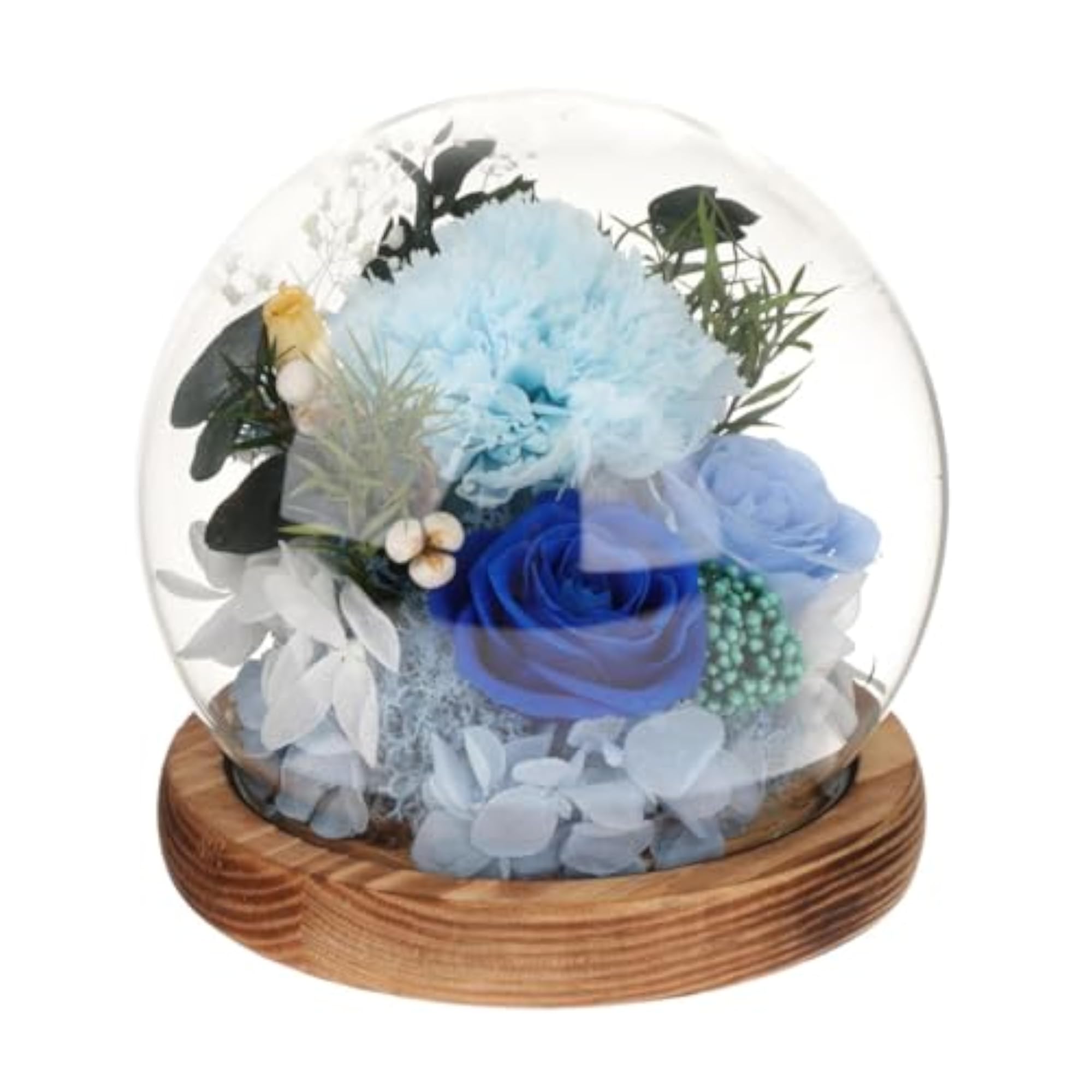 Tabletop Decoration Preserved Flowers Gift for Grandma, Mom