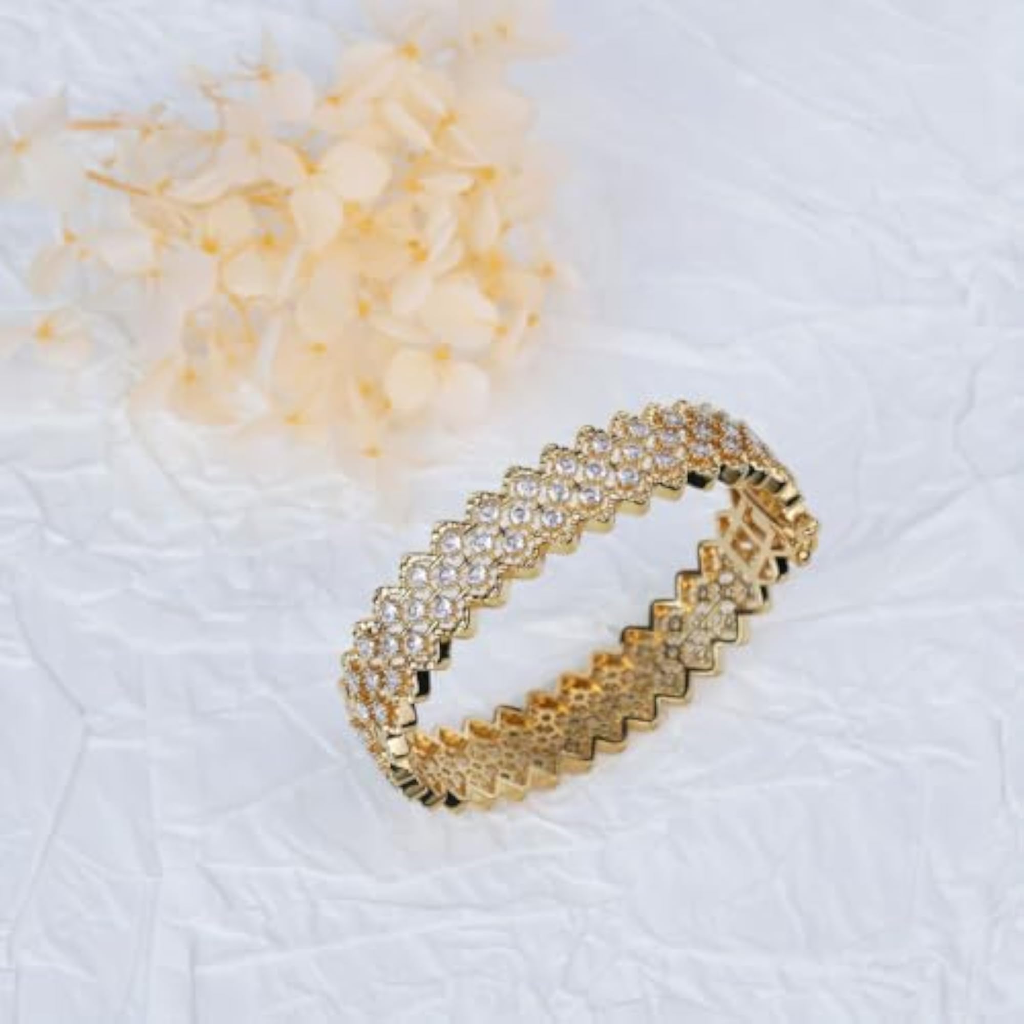 Women's Stylish Antique Finish Bracelet, Elegant Design