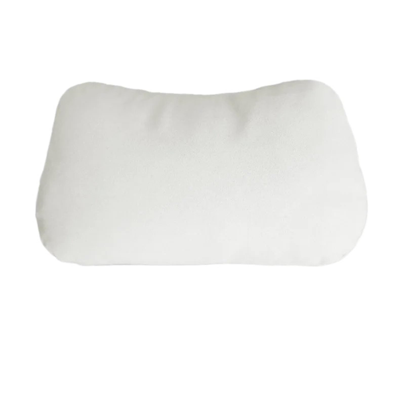 KVSWBRE Car Seat Pillow Universal Car Neck Pillow Fit For Ideal Headrest Chamois Leather Peluche L789 Waist Support Cushion(C)