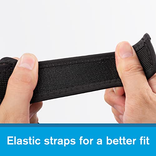 Image of Reusable Female Dog Pants to Prevent Cross-Tailing, Washable Underwear for Dogs in Heat (L, Black)