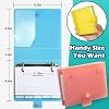 3x5 Lined Index Cards with Ring Binder Holder and Dividers, 100 Ruled Cards, Blue