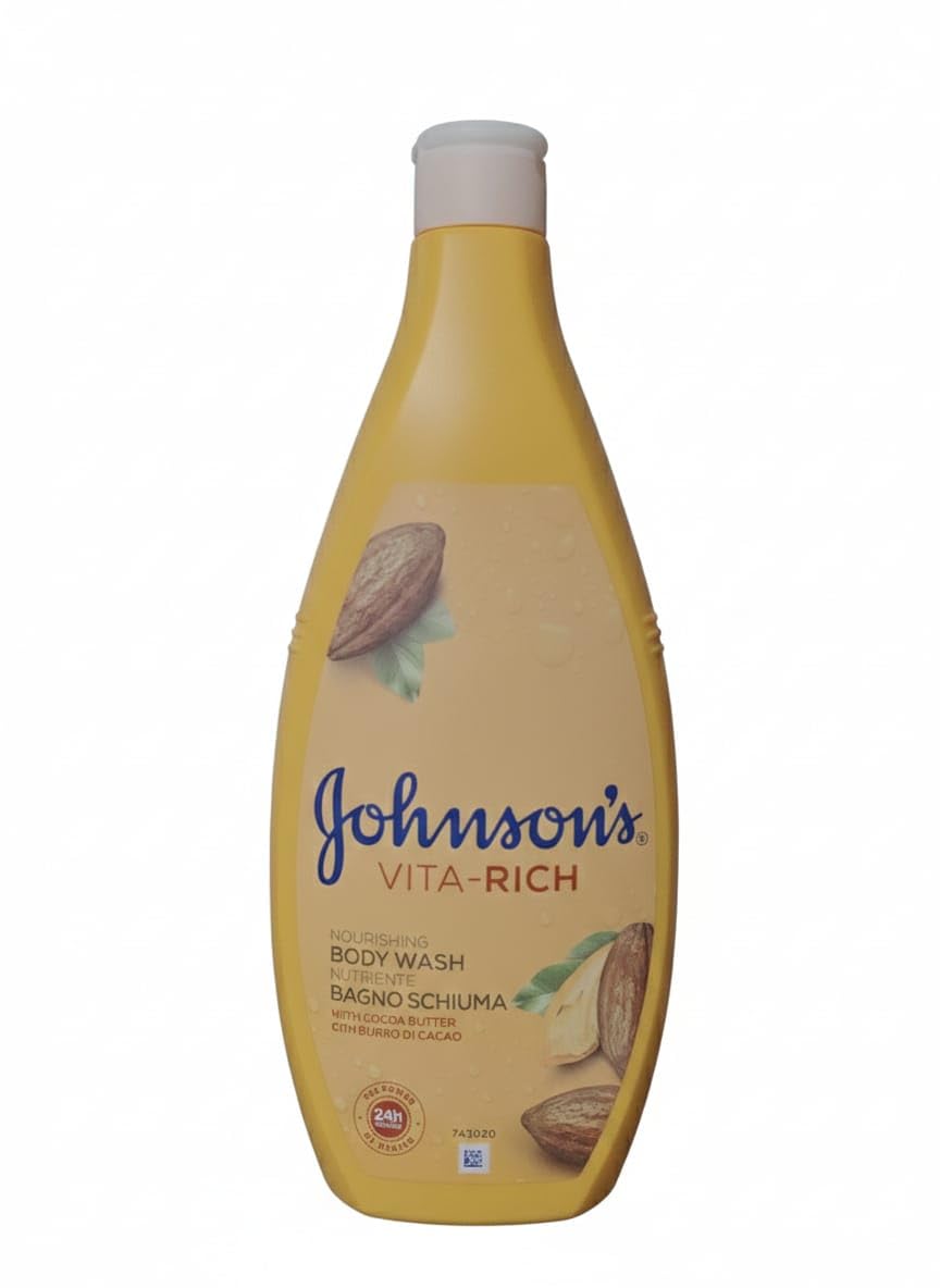 Johnson's Vita-Rich Nourishing Body Wash with Cocoa Butter 750 ML | 24hr Nourishment, Cocoa Butter-picture-32
