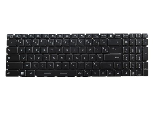 Clavier pour MSI GE76 Raider Dragon Edition Tiamat Finition Origine Touches Noir FR