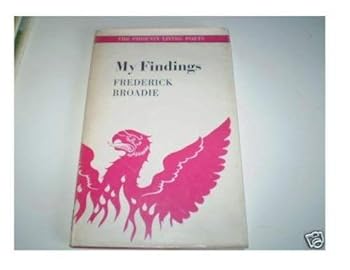 Hardcover My findings (The Phoenix living poets) Book