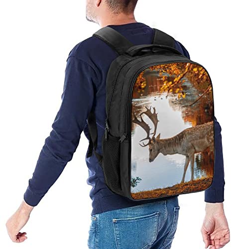 Sac à dos cool imprimé 3D avec grand compartiment de voyage - 5