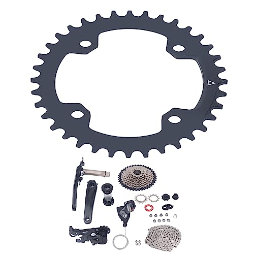 Kit de changement de vitesse pour vélo 10 vitesses 42T avec manivelle et dérailleur arrière