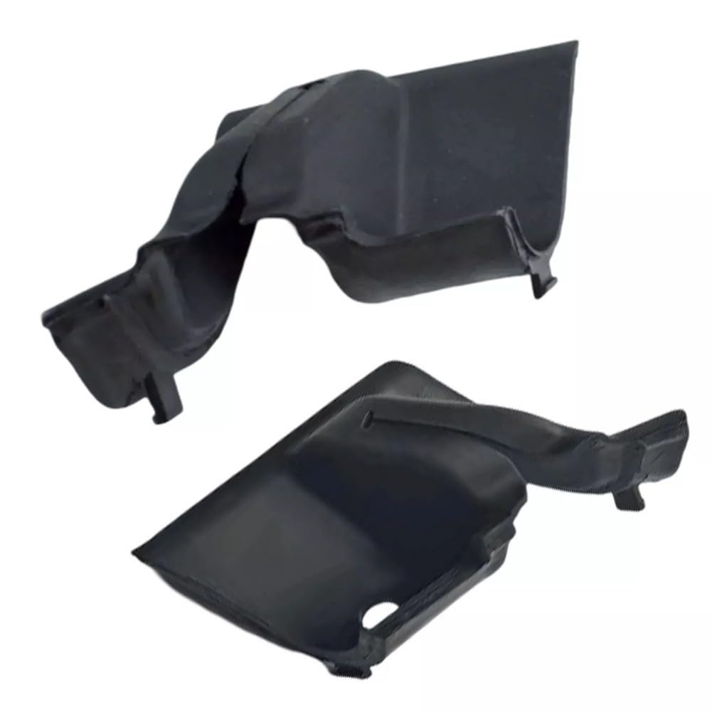 Vordere Motorhauben-Scharnier-Abdeckung, Paar L&R Kappen, schwarze Kunststoffschützer für Ford Transit MK7 2006–2013