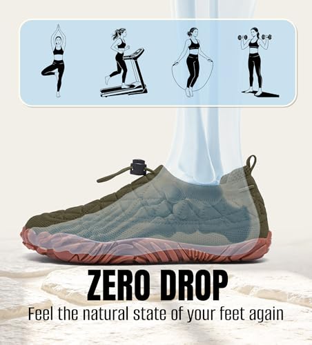 Image of Minimalist Barefoot Shoes for Women Men Wide Toe Zero Drop Lightweight Casual Sneakers