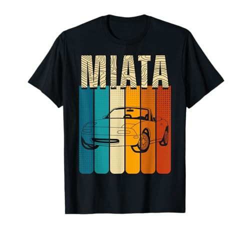 Coche japonés Miata Retro Vintage Coche deportivo Legend 90s Camiseta