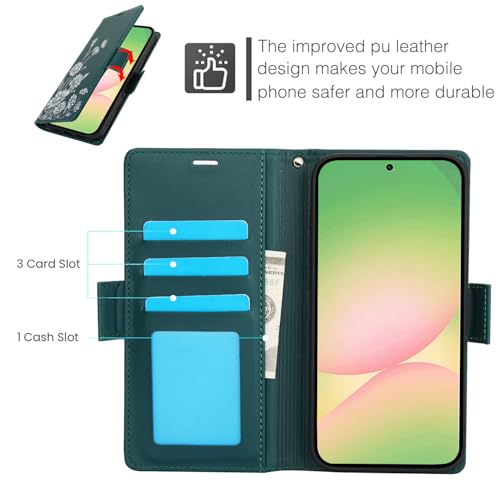 Coque Samsung Galaxy A26 Asuwish silicone rigide vert YM026