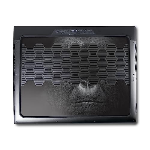 Image of MightySkins Skin Compatible with Alienware M18 R1 (2023) Full Wrap Kit - Mono Gorilla | Protective, Durable, and Unique Vinyl Decal wrap Cover | Easy to Apply & Change Styles | Made in The USA