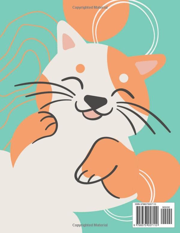 Coloring book for kids with cats image 3