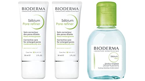 Sebium | Sebium Refinador de Poros + Sebium H2O | Tensado y refinado | Antibrillos | Tensa los poros y afina la textura de la piel | Cara | Pieles mixtas y grasas