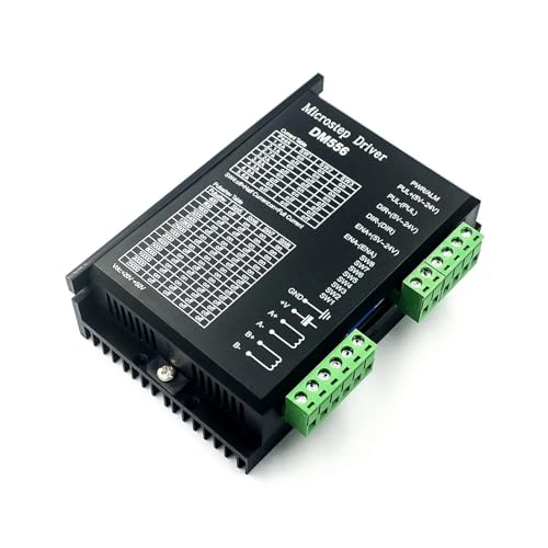 1pc DM556 DM542 DM860 Stepper Motor Driver for Nema 23 34 Series 2-Phase Digital Engraving Machine(DM556)