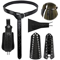 Cinturón Medieval con Retro Riñonera, 5 piezas Riñonera