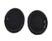 Produktbild Ersatz Ohrpolster Ohr Auflage Kissen für Bose Quietcomfort 2 QC2, Quietcomfort 15 QC15, Quietcomfort 25 QC25, Quietcomfort 35 QC35, Around Ear 2 AE2, AE2i, AE2w Kopfhörer mit iParaAiluRy Garantie (Schwarz Satz)
