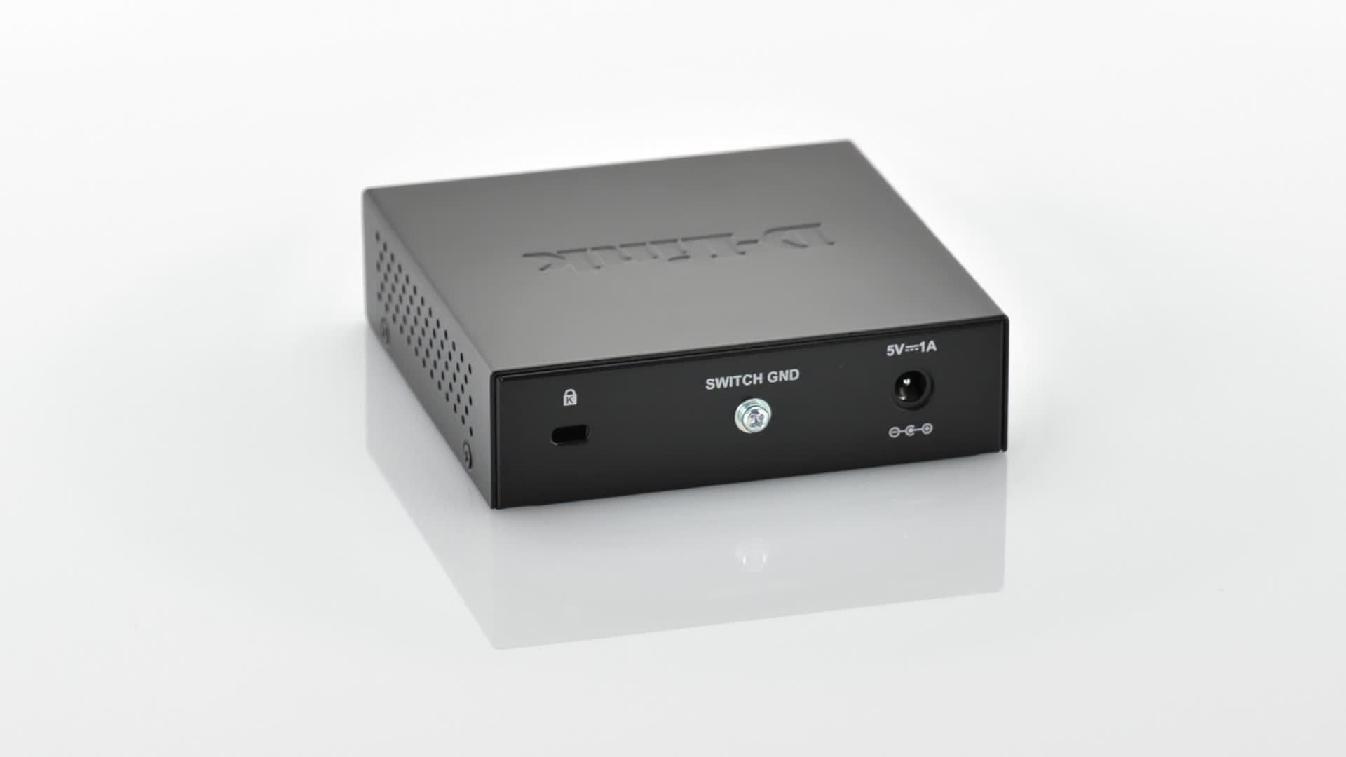 Switch D-Link DGS-105 5 Porte Gigabit - Metallico, Silenzioso E Risparmio Energetico - Foto 4