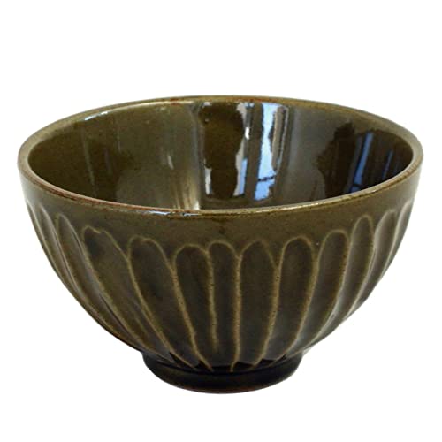 選べる6color 飯碗(洋食器 和食器 飯碗 ご飯茶碗 茶碗 ご飯 お茶碗 しのぎ カフェ風 カフェ食器 業務用 業務用食器 アウトレット 美濃焼 日本製) (オリベ)