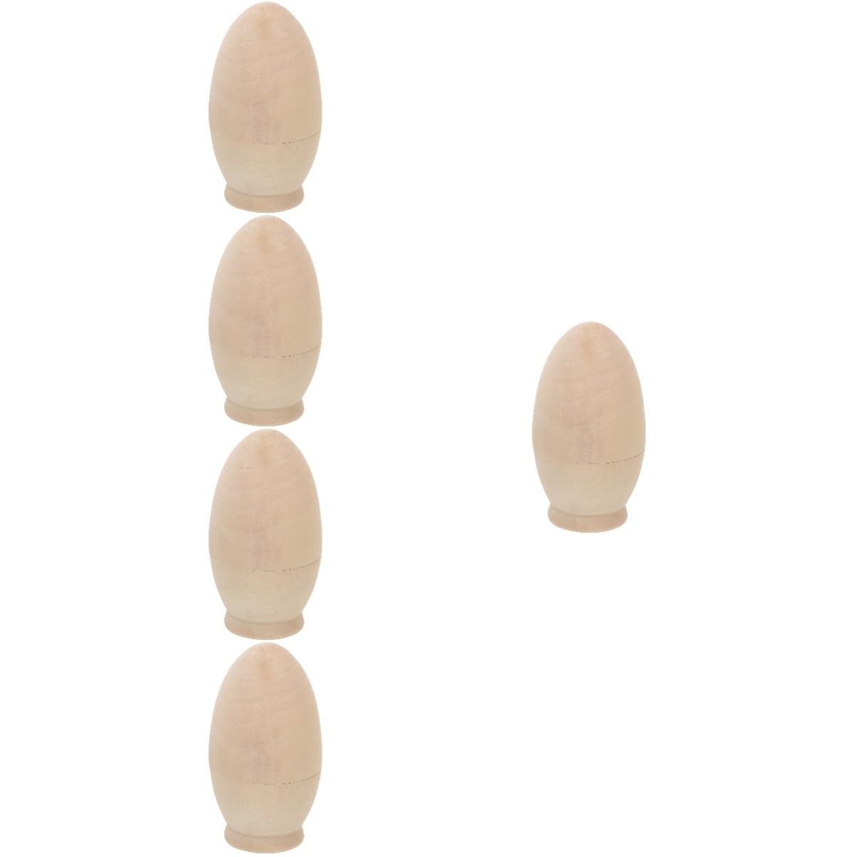 NUOBESTY 5 Pz Barattolo di caramelle a forma di storage box contenitori confettata porta caramelle a forma di scatole non finite per bomboniere di legno