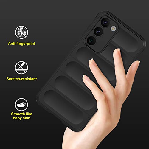 Image of Amazon Brand - Solimo Mobile Cover for Samsung Galaxy S23 Plus (Silicone Black)