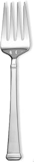 Mikasa Harmony 18/10 Stainless Steel Serving Fork - 9-Inch Glossy Finish, Dishwasher Safe