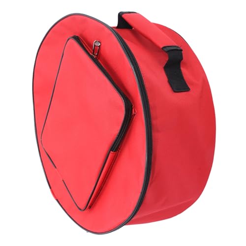 Sacoche caisse claire rouge BESTonZON housse tissu Oxford batterie extérieur