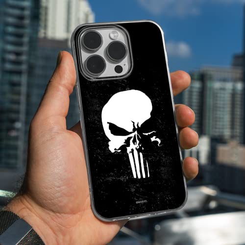 Ert Group Mobile Phone Case For Apple Iphone 14 Pro Original And Officially Licensed Marvel Pattern Punisher 002 Optimally Adapted To The Shape Of The Mobile Phone, Case Made Of Tpu #TOP6