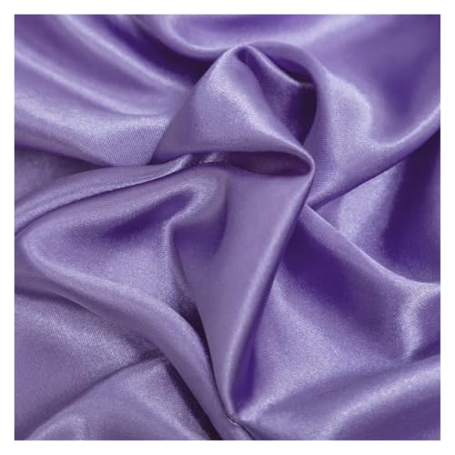 Tissu satin violet de 150 cm de large pour couture de robe