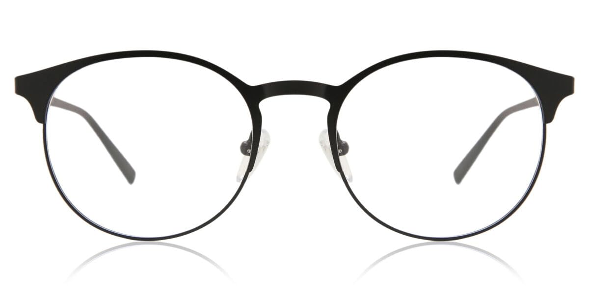 Full Rim Oval Black SmartBuy Collection Nadine Asian Fit 995A 51 Fashion Women Eyeglasses