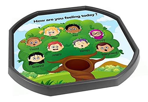 Tiger Moon Emotion Tree How are You Feeling? Vinyl Tuff Tray Insert